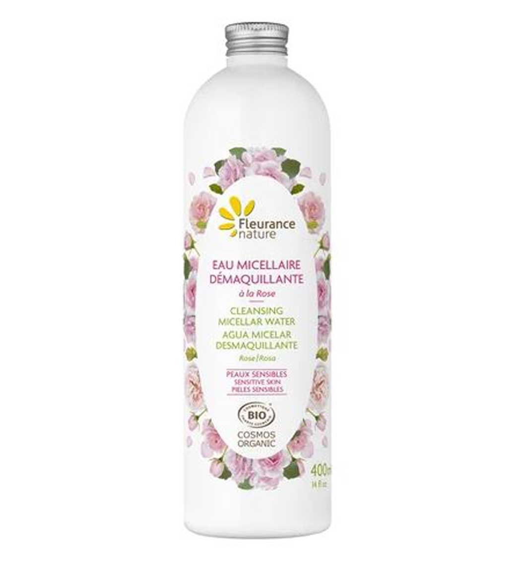 محلول پاک کننده آرایش طبیعی و ارگانیک حاوی عصاره گل رز 200میل