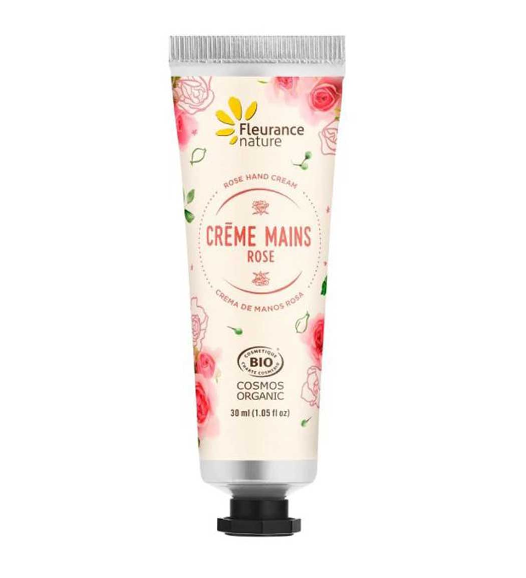 کرم دست طبیعی و ارگانیک حاوی عصاره گل رز 30میل