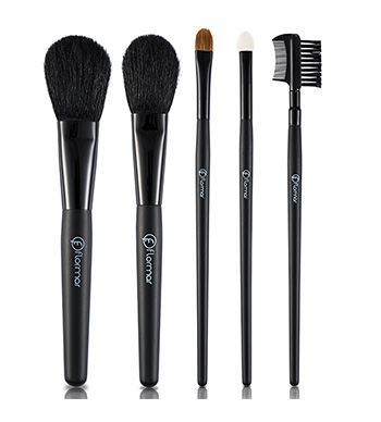 ست برس آرایشی 5 تکه