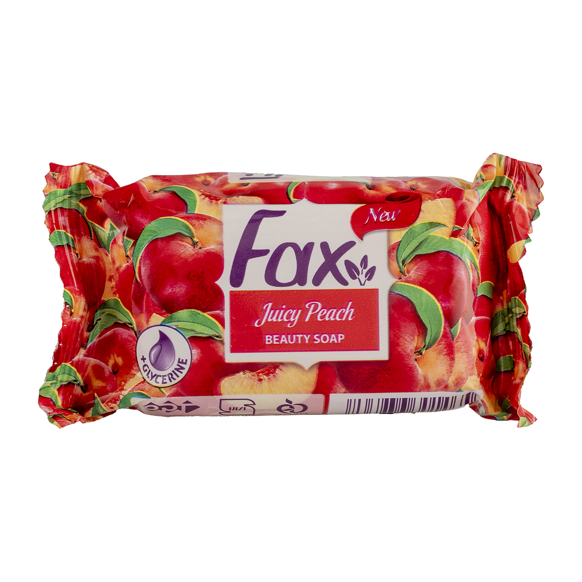 صابون حاوی رایحه میوه هلو وزن 70 گرم