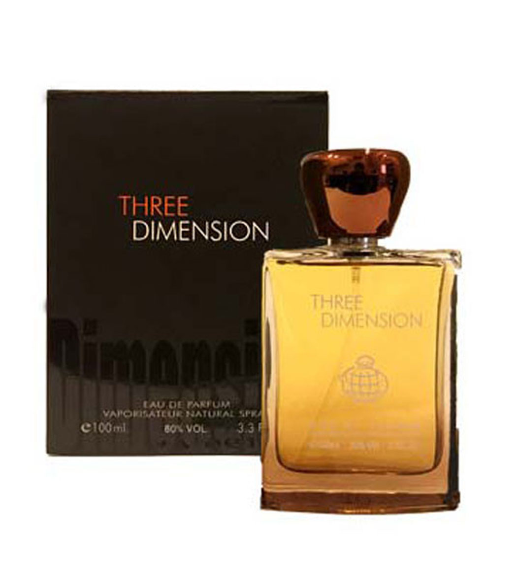 ادو پرفیوم مردانه مدل Three Dimension حجم 100میل