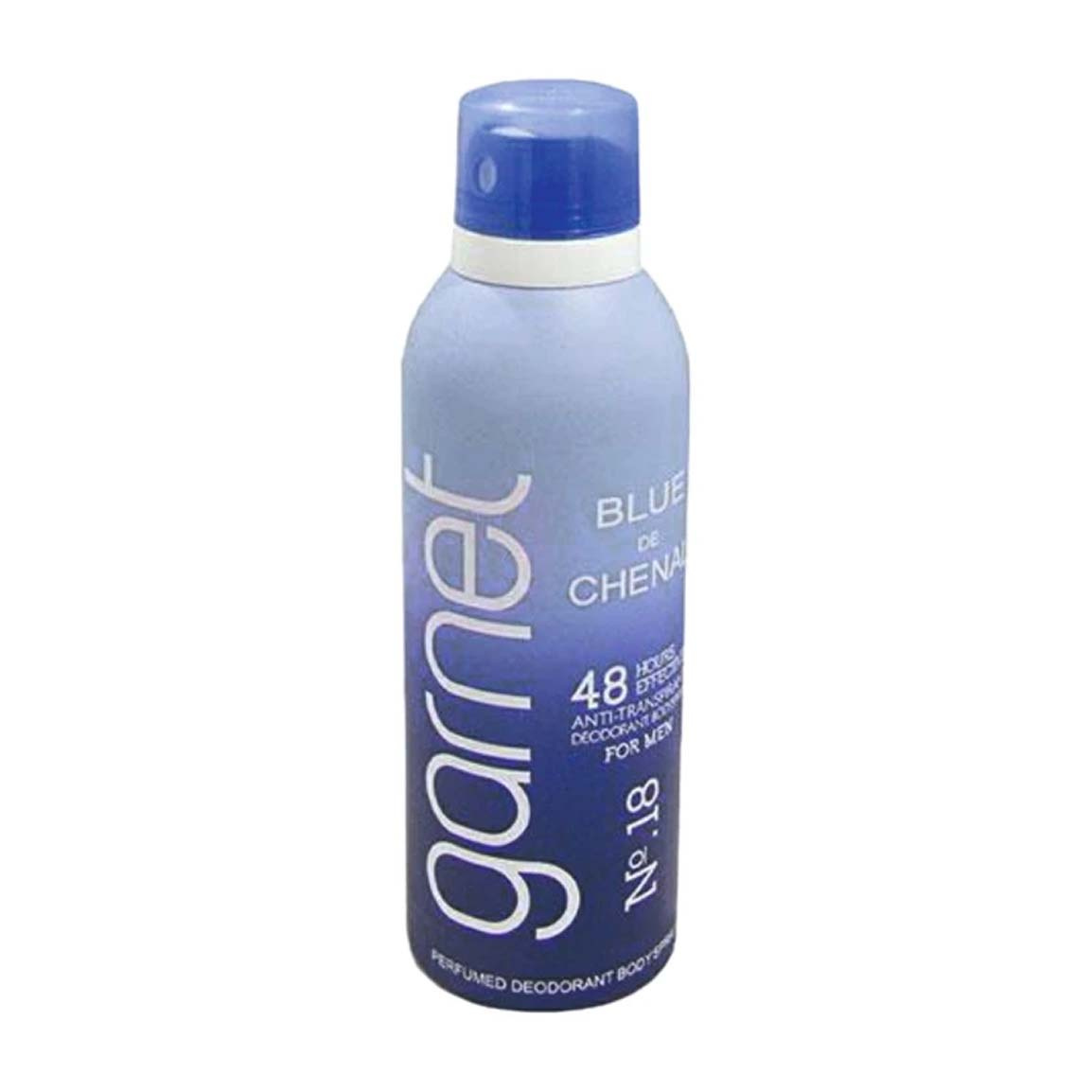 اسپری خوشبو کننده بدن مردانه مدل Blue Chanel شماره 18 حجم 200 میلی لیتر