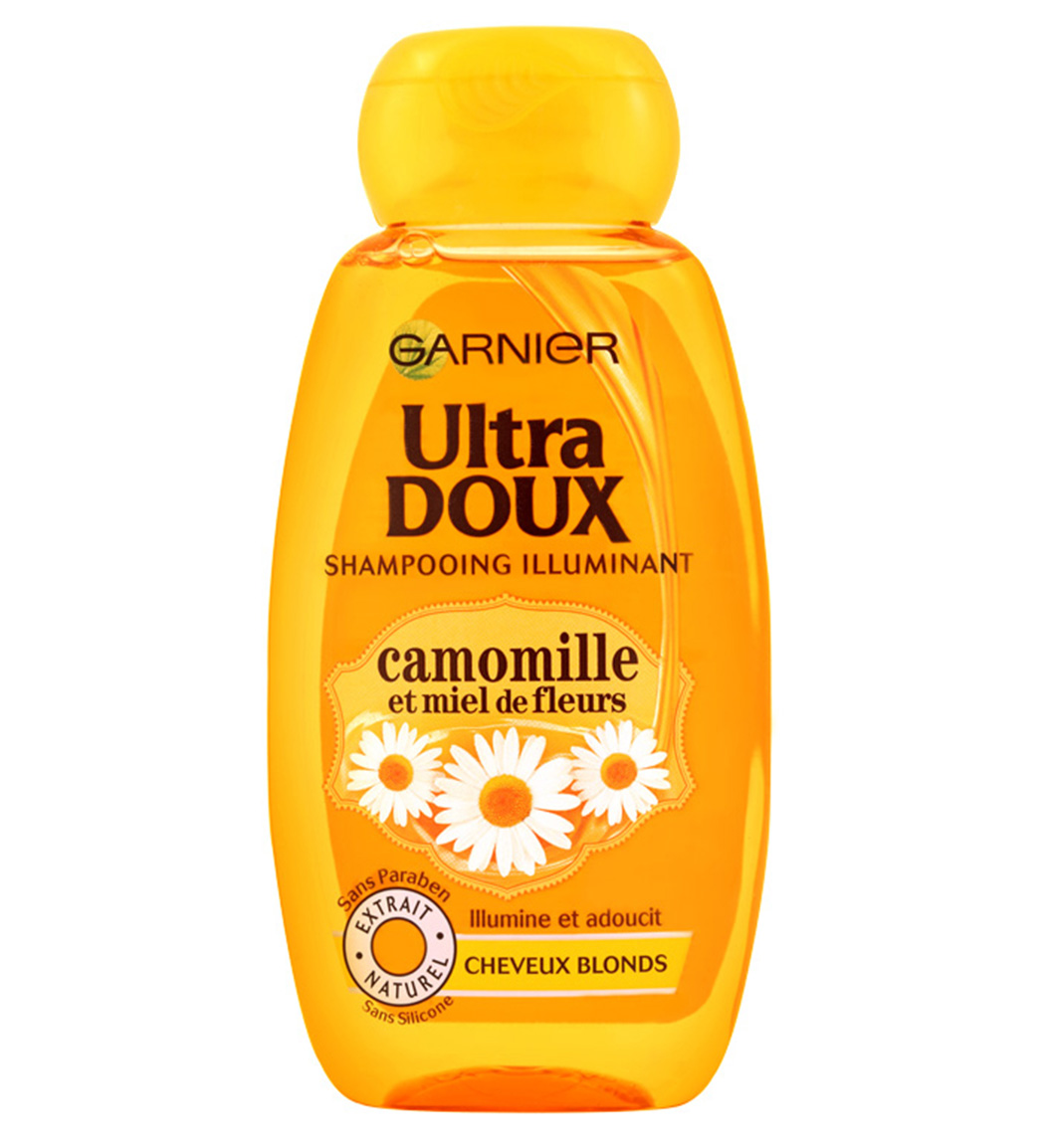 شامپو درخشان کننده مو بابونه و عسل مدل Ultra Doux حجم 250میل