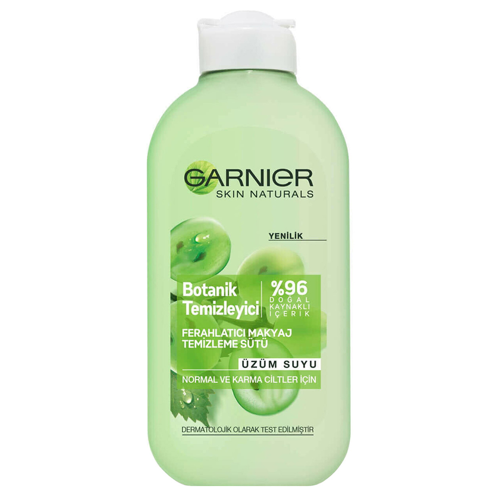 شیر پاک کن بوتانیکال حاوی عصاره انگورمناسب پوست نرمال تا مختلط حجم 200 میل