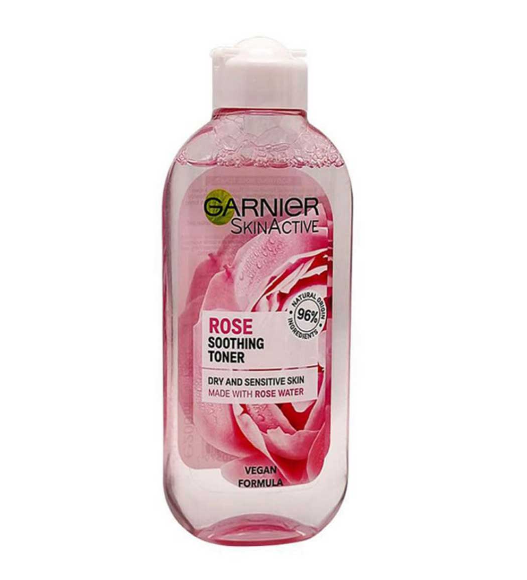 تونر گیاهی و آرامش بخش پاک کننده صورت حاوی عصاره گل رز