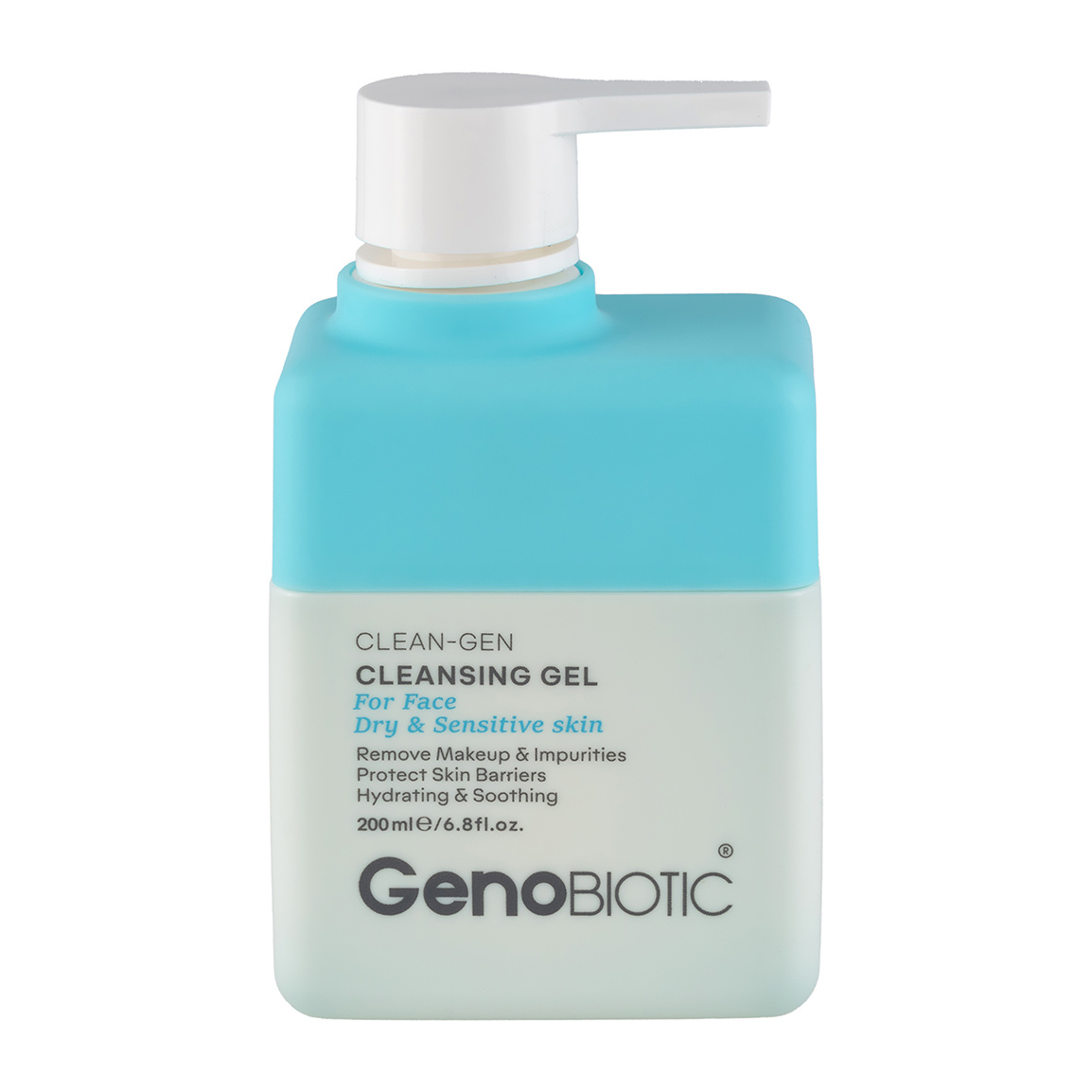 ژل شستشوی صورت مناسب پوست خشک و حساس حجم 200 میلی لیتر