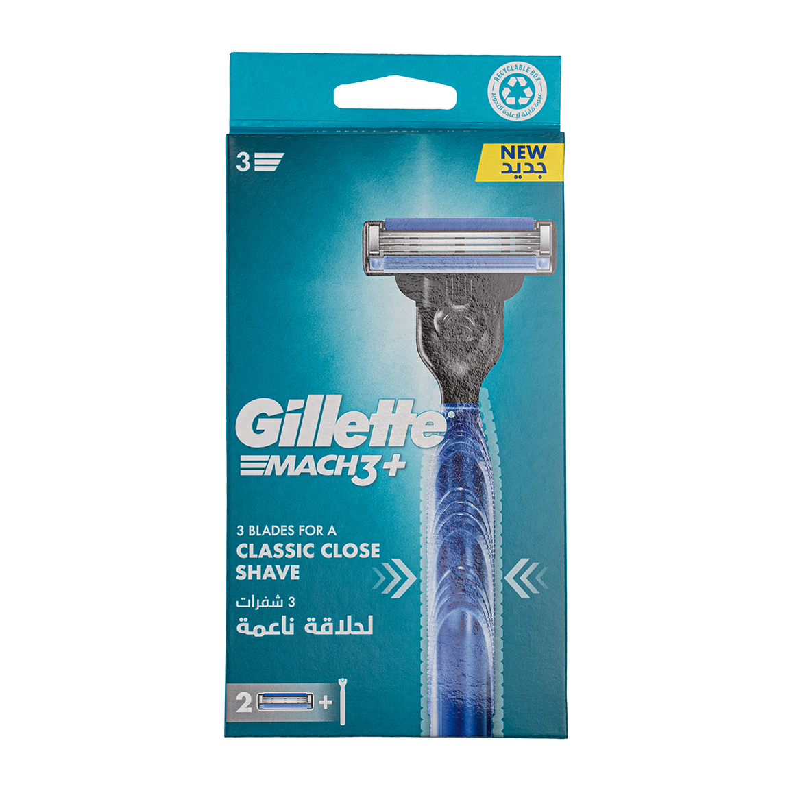 خود تراش مدل +Mach3 به همراه دو یدک