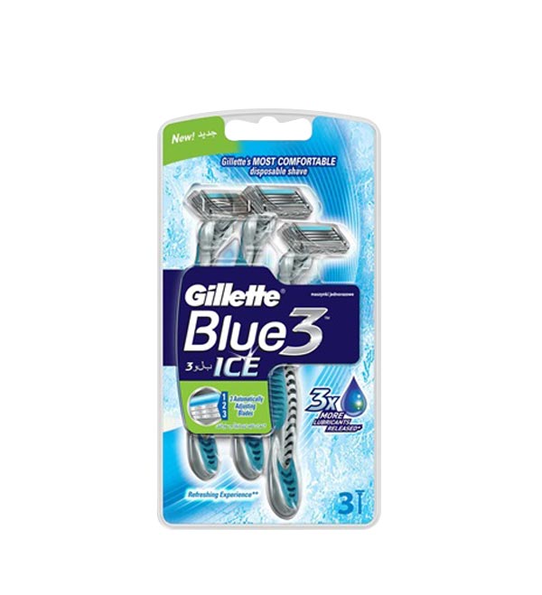 پک سه تایی تیغ اصلاح بلو 3 آیس