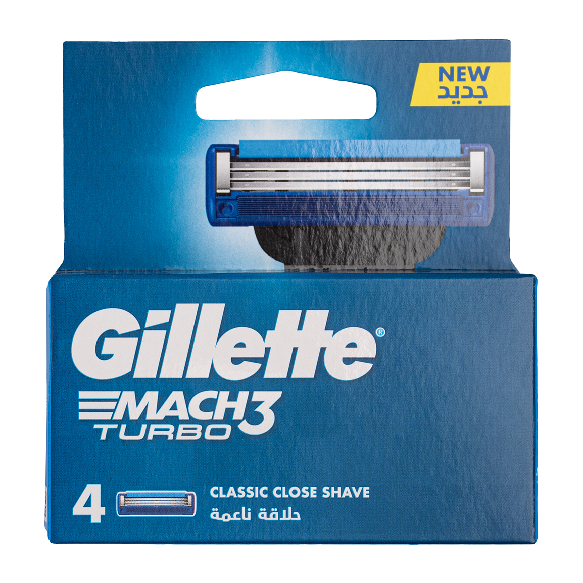 تیغ یدک مدل mach3 turbo بسته 4 عددی