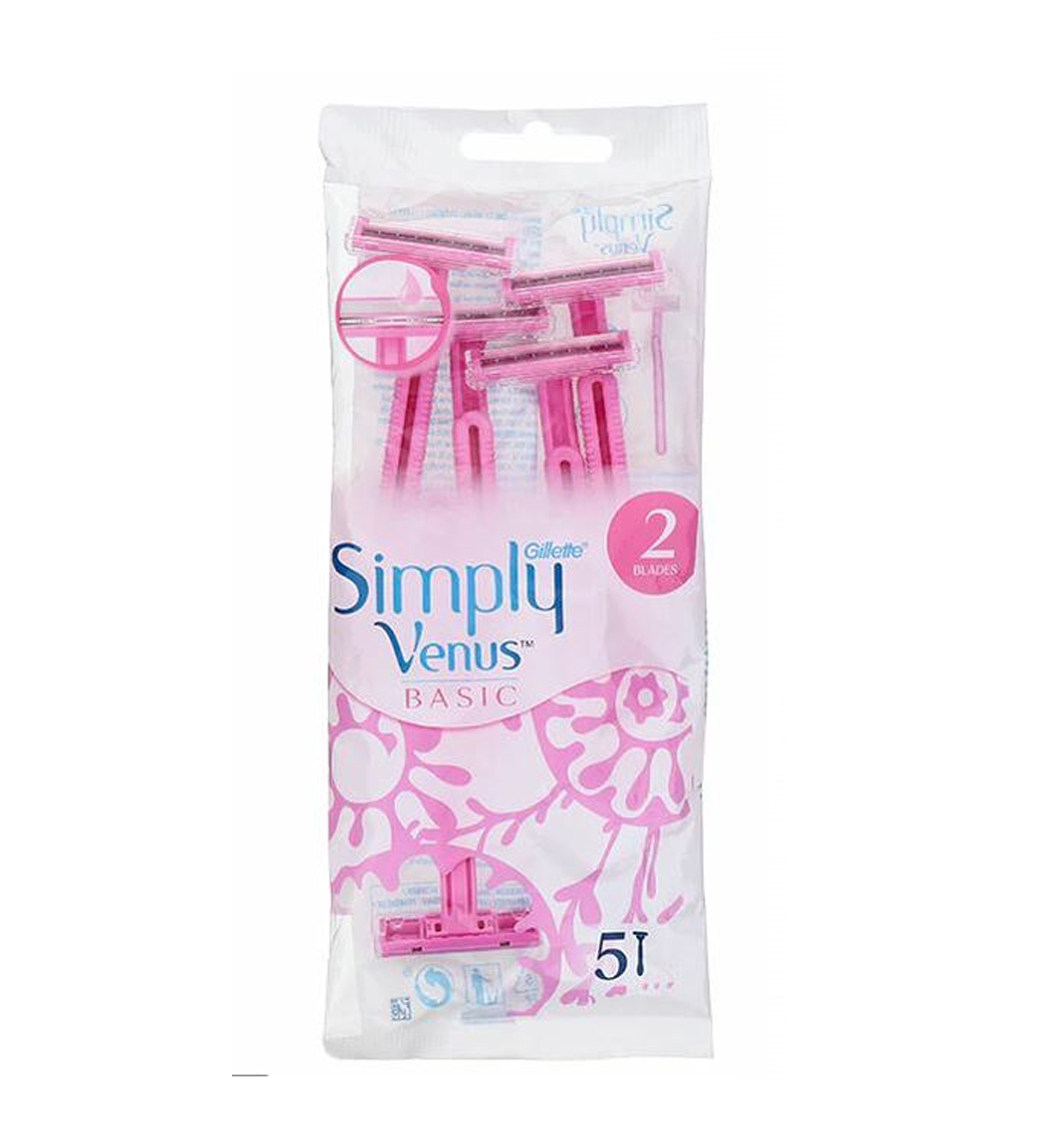 تیغ اصلاح مدل ونوس بسته 5عددی