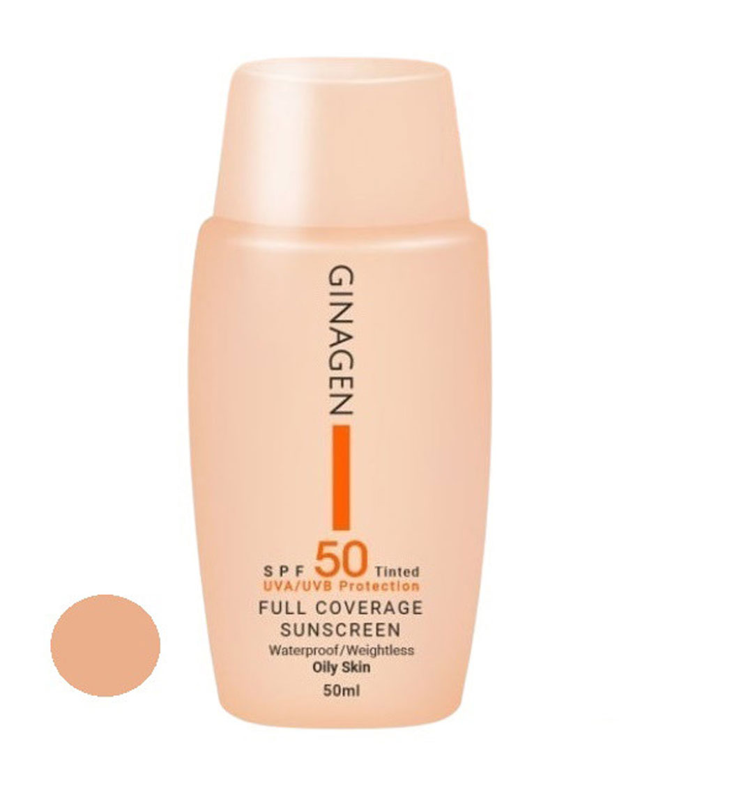 کرم ضد آفتاب رنگی مدل SPF50 شماره 03 مناسب پوست چرب و مختلط حجم 50 میلی لیتر