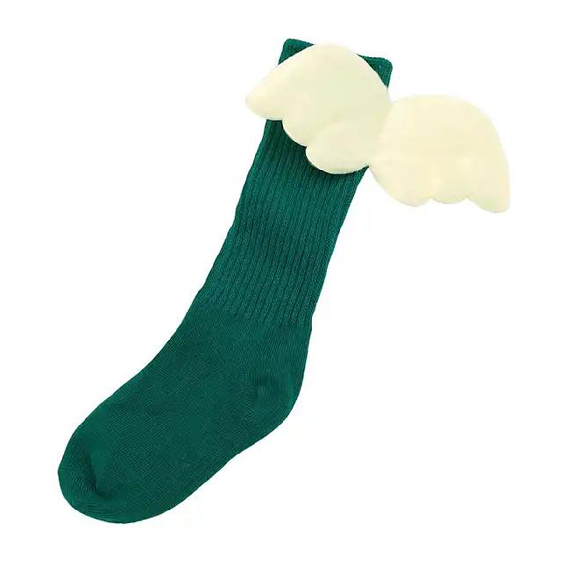 جوراب ساق بلند دخترانه مدل بال فرشته 1 تا 3 سال