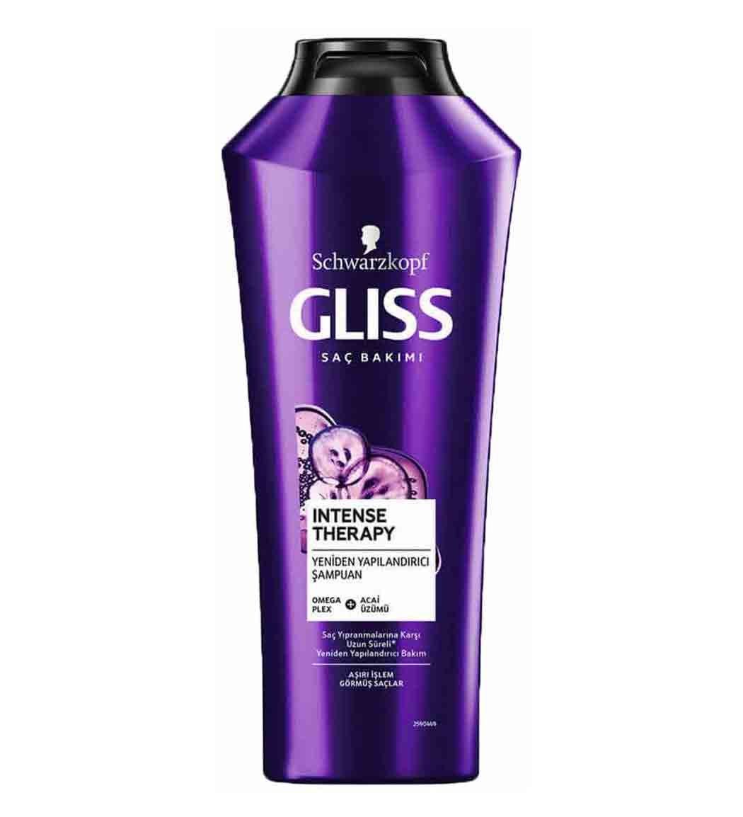 شامپو ضد ریزش و بازسازی کننده مناسب ضعیف و مستعد ریزش مدل Intense Therapy حجم 500 میل