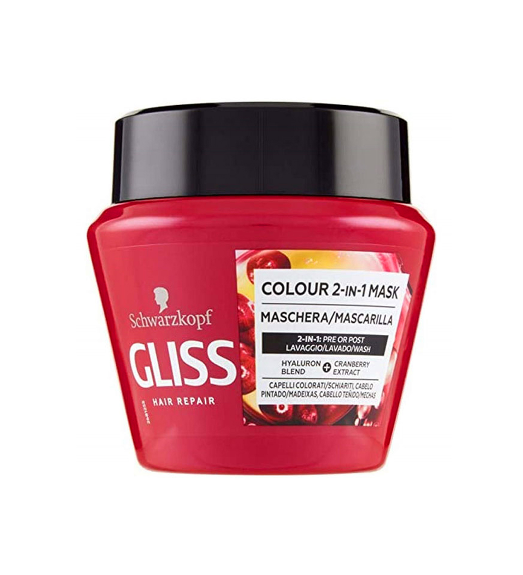 ماسک مو تثبیت کننده رنگ  مخصوص موهای رنگ شده و آسیب دیده  حجم 300 میل