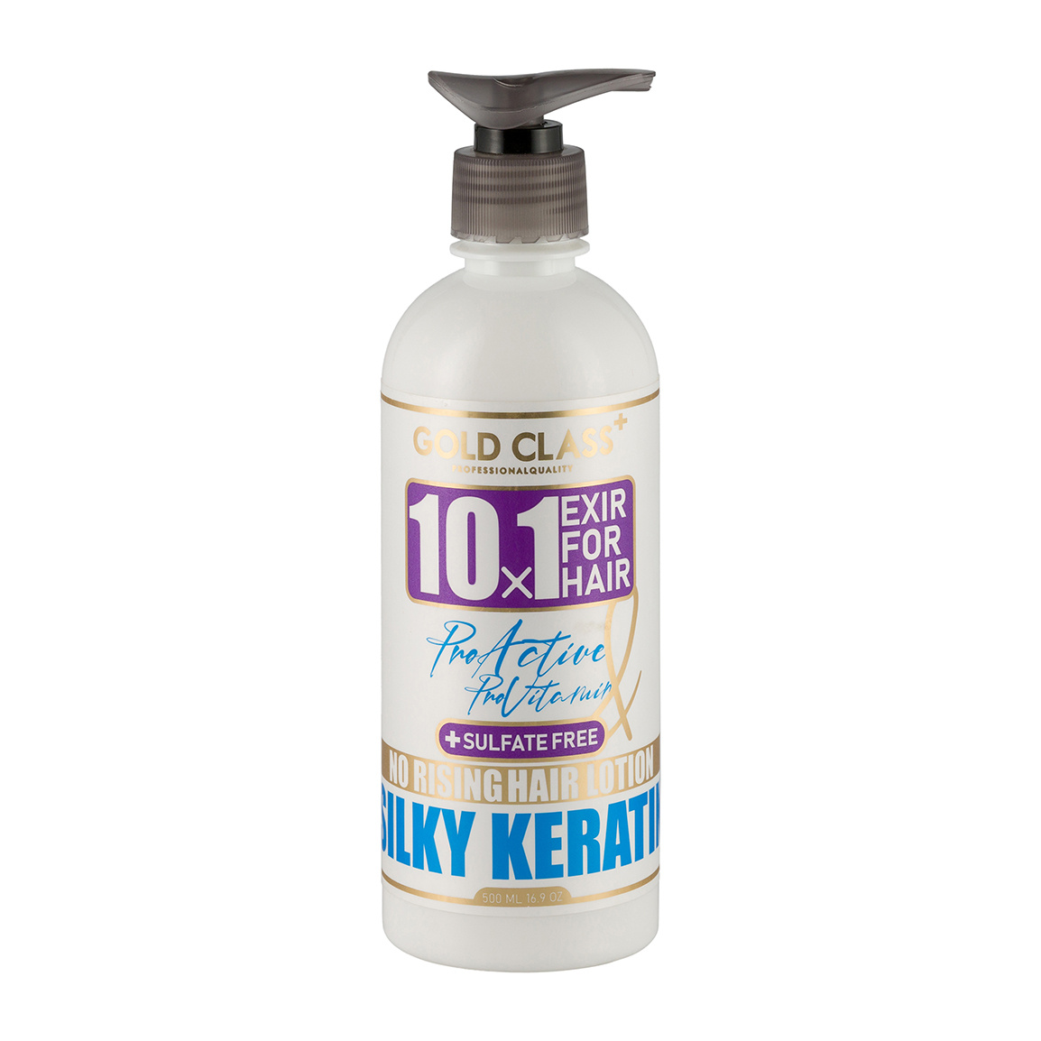 ماسک مو بدون آبکشی فاقد سولفات 10 کاره مدل Silky Keratin حجم 500 میلی لیتر