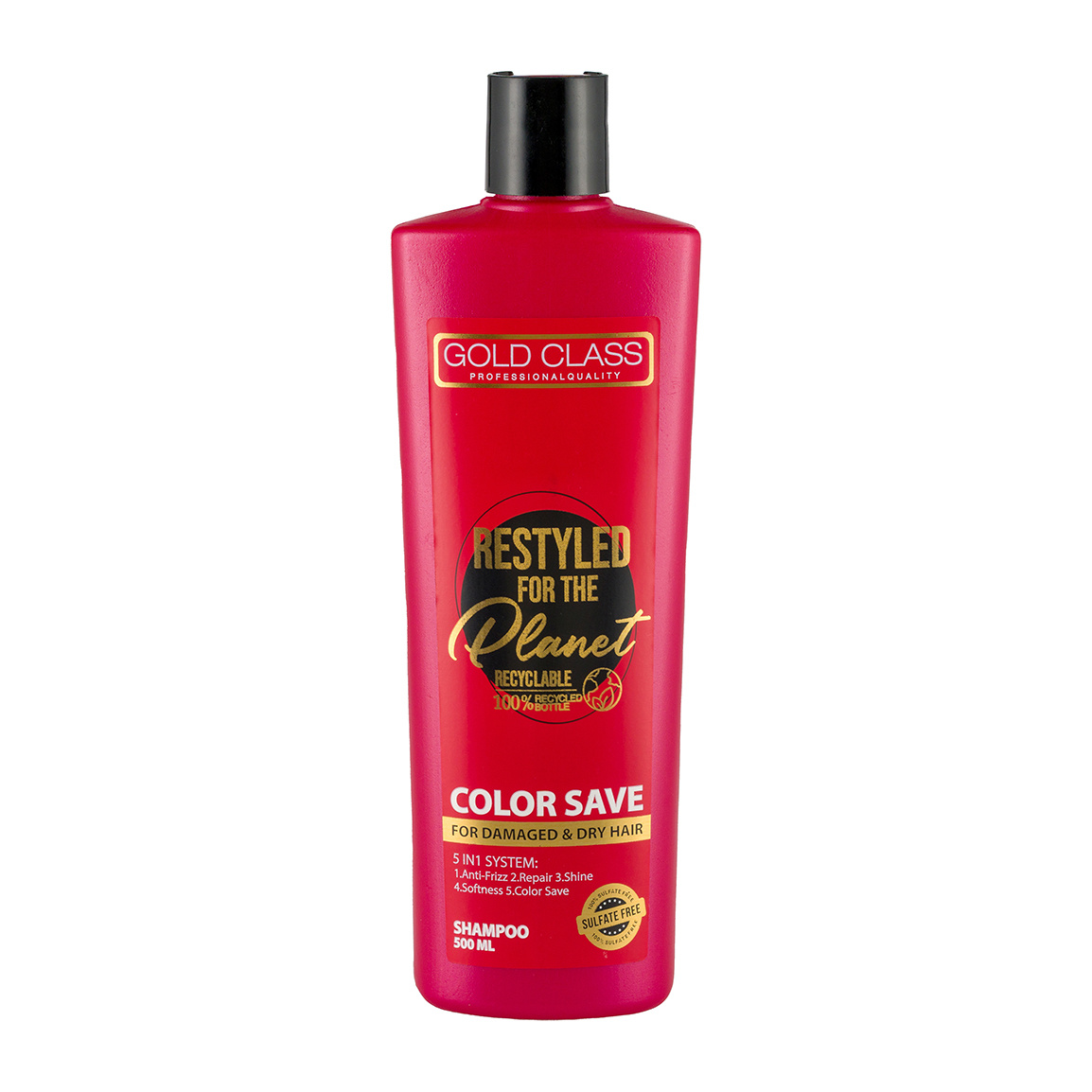 شامپو کراتین هیدرولیز شده فاقد سولفات حجم 500 میل