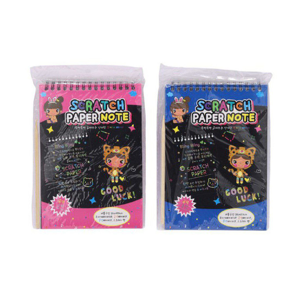 دفترچه اسکرچ طرح Good Luck کد 536-5 ارسال به صورت رندوم