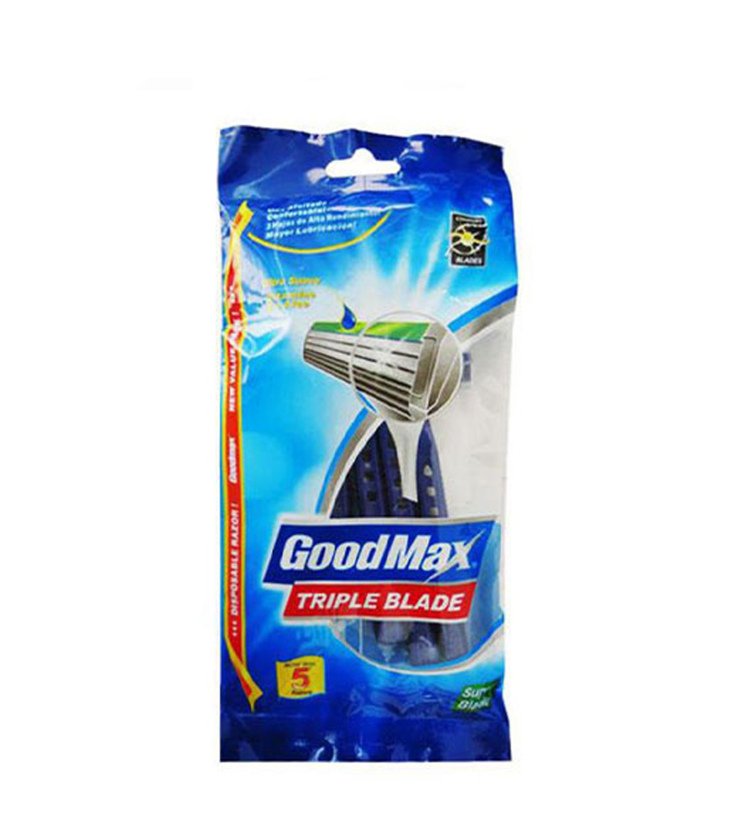 تیغ 3 لبه صابون دار بسته 5عددی