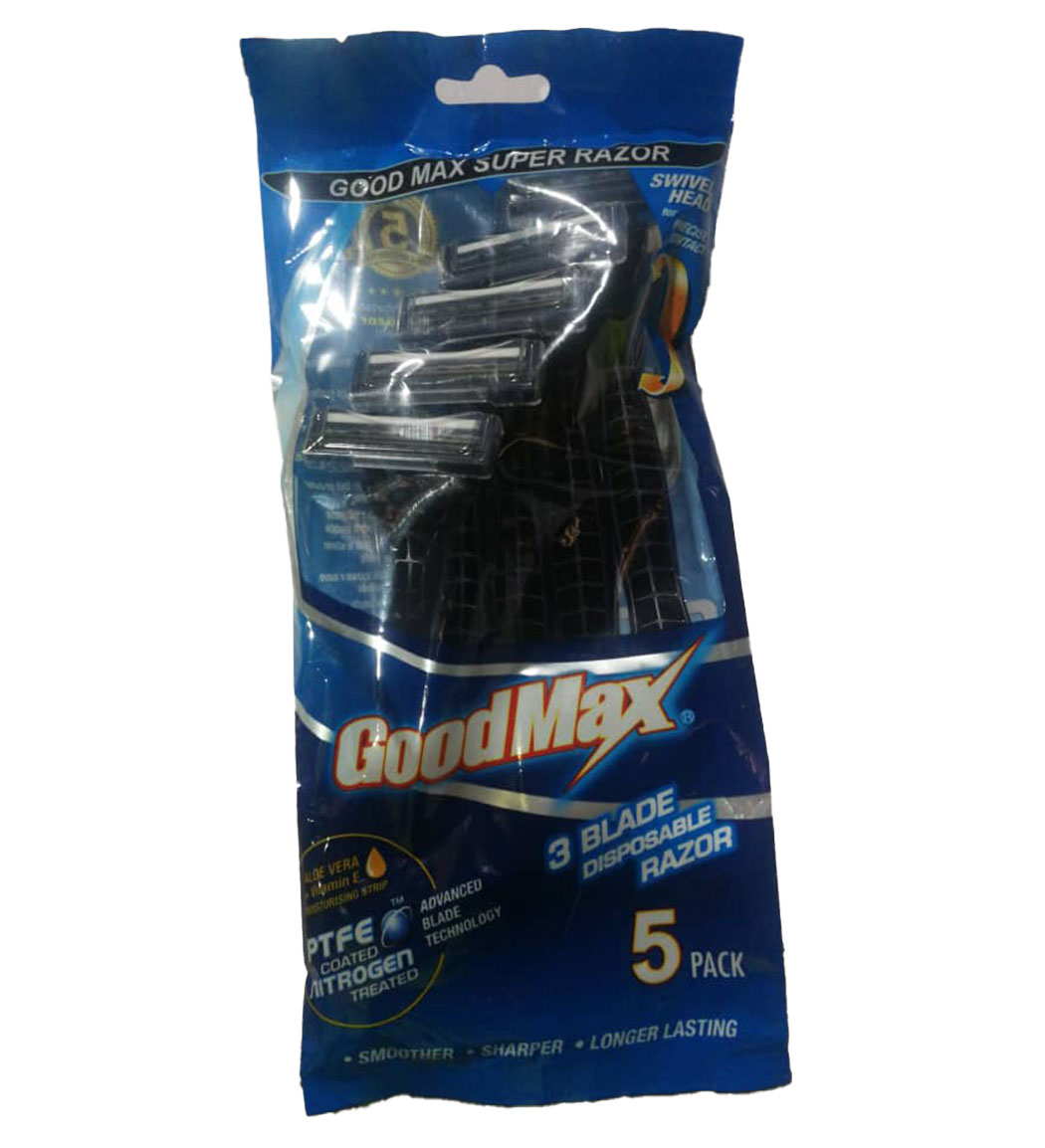 تیغ 3 لبه 5 عددی صابوندار با سرمتحرک