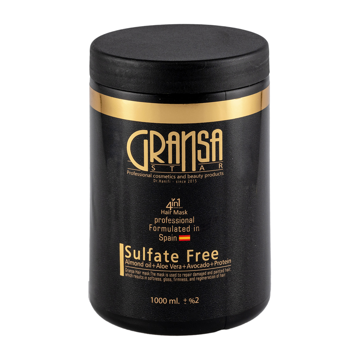 ماسک مو ترمیم کننده فاقد سولفات حجم 1000 میلی لیتر