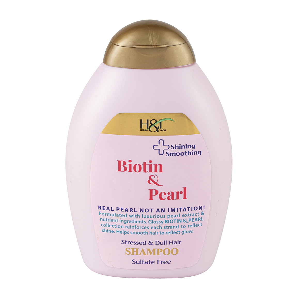 شامپو درخشان کننده و نرم کننده حاوی عصاره مروارید و بیوتین مناسب موی ضعیف و شکننده حجم 385 میلی لیتر