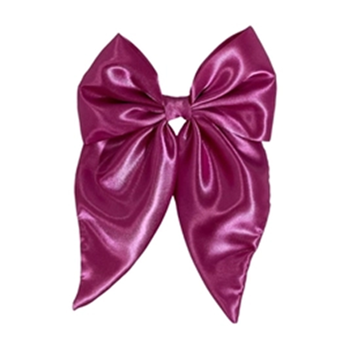 کش مو ساتن دخترانه طرح پاپیون کد 66