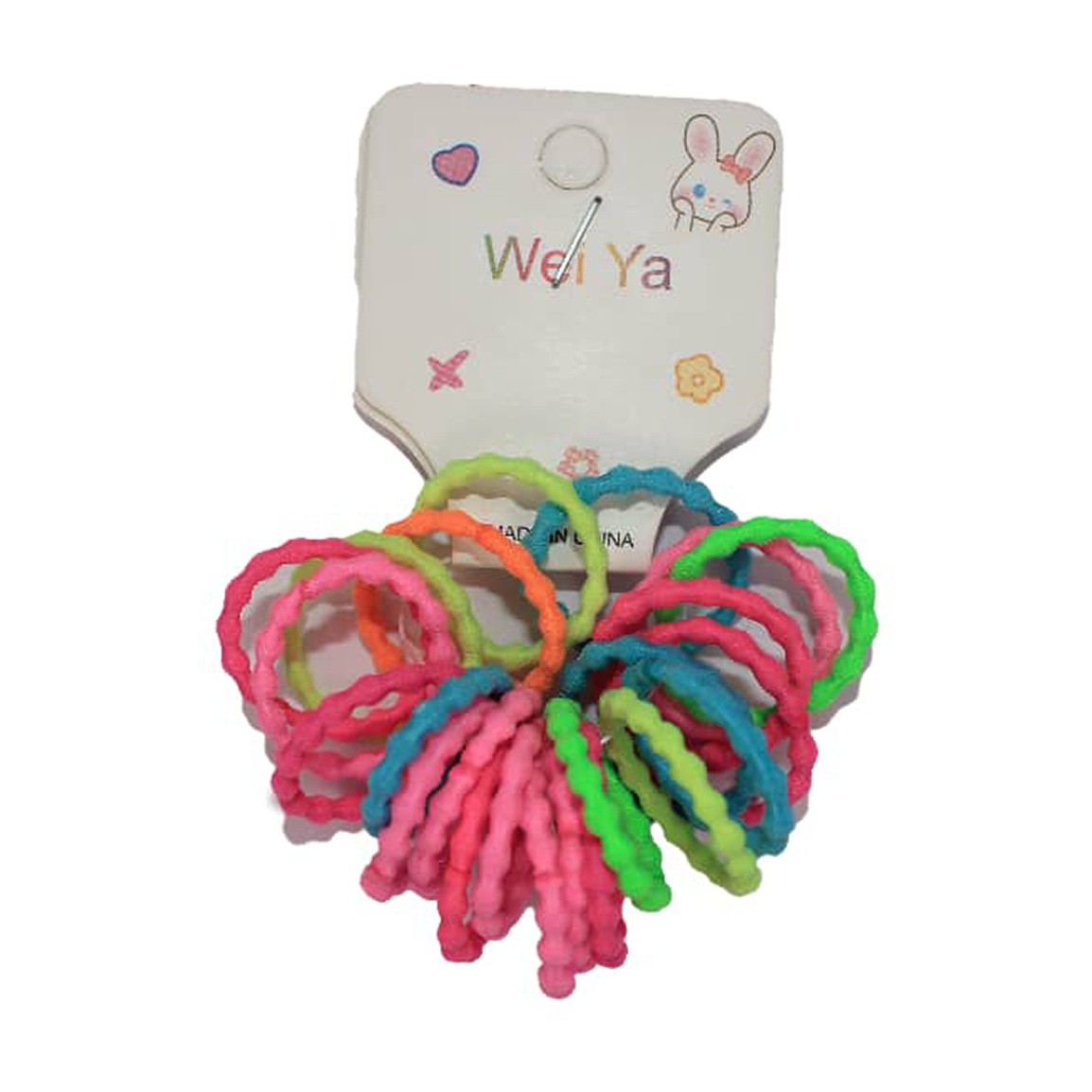 پک کش موی 3 سانتی کد 10 بسته 20 عددی ارسال با رنگ رندوم