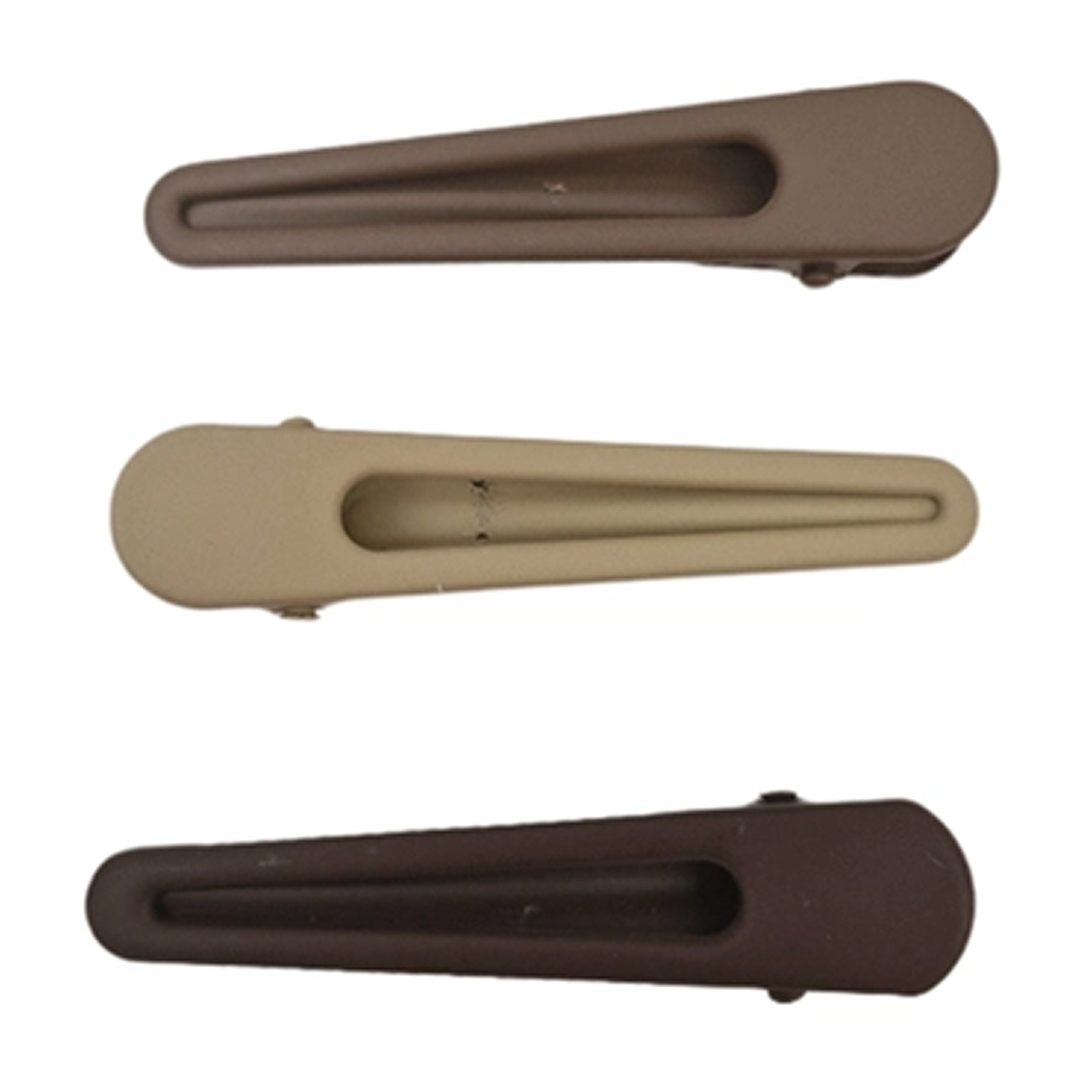 گیره مو دخترانه مدل مثلث کد 71 بسته 3 عددی