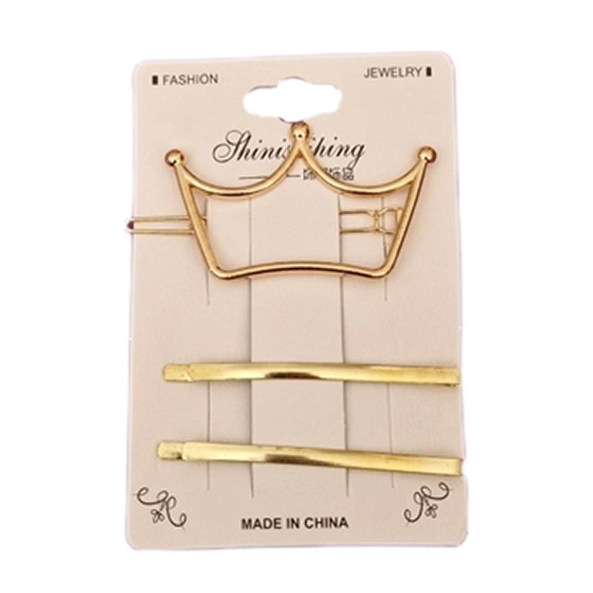 پک گیره سر مدل تاج بسته 3 عددی