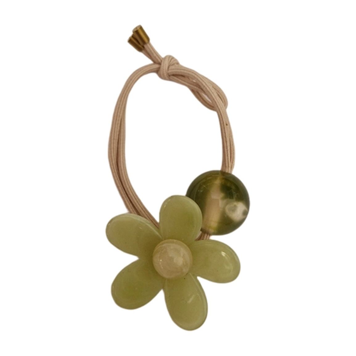 کش مو دخترانه طرح گل سرامیکی