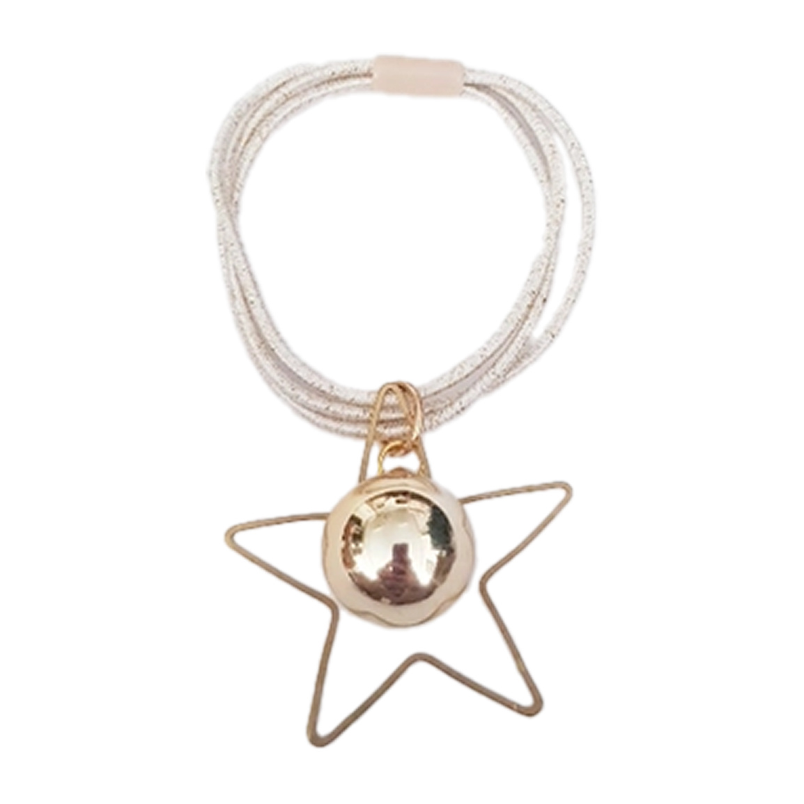 کش مو دخترانه مدل ستاره طلایی