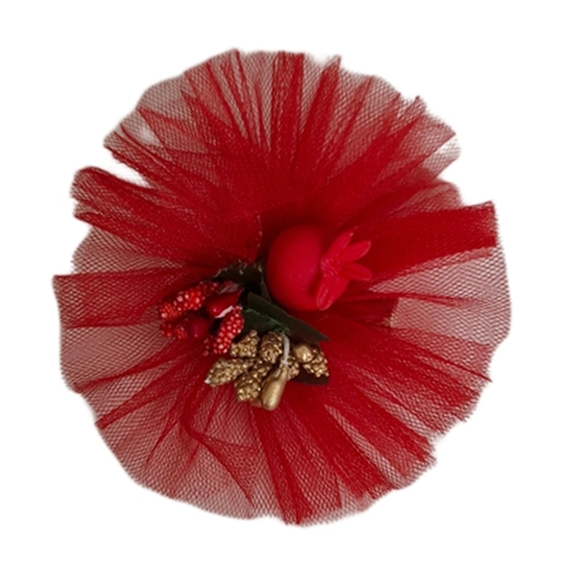 گیره مو دخترانه طرح انار کد 65