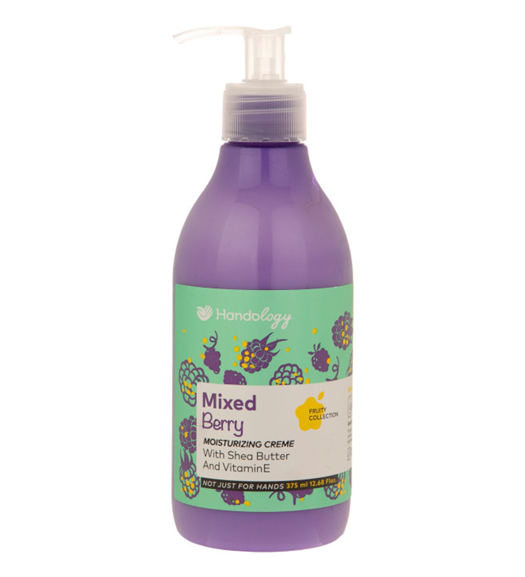 کرم مرطوب کننده پمپی سری فروتی با اسانس میکس بری 375میل