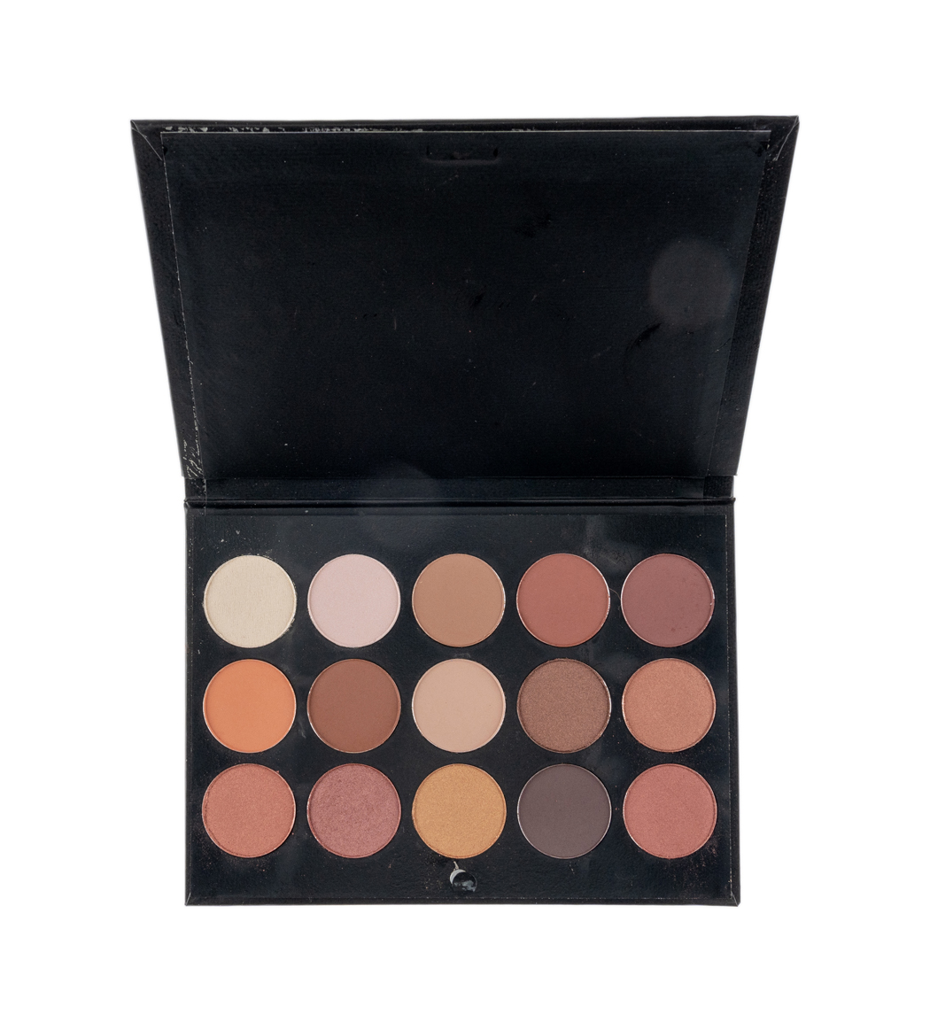 پالت سایه چشم 15 رنگ مدل ولوت رز