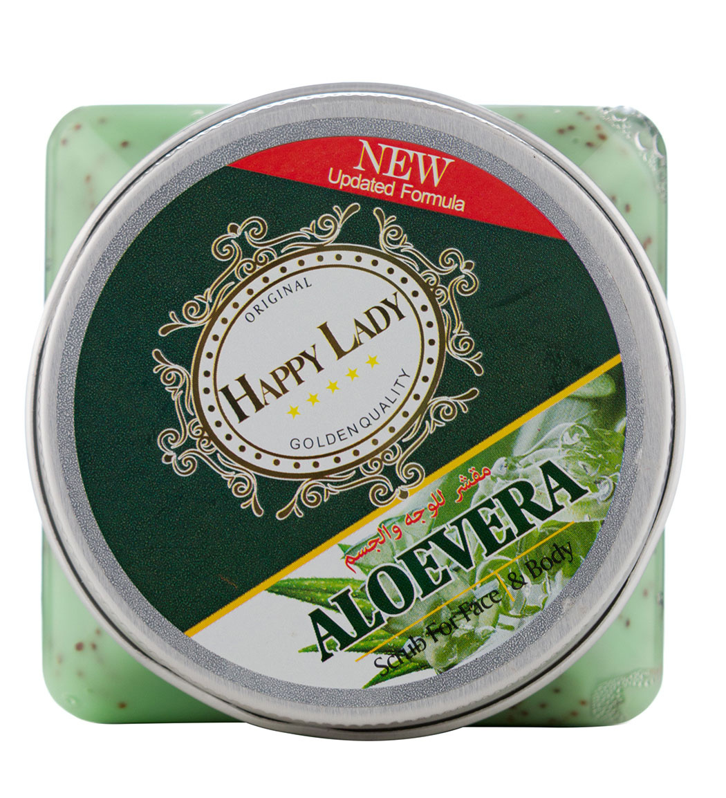 اسکراب شنی صورت و بدن آلوئه ورا 300میل