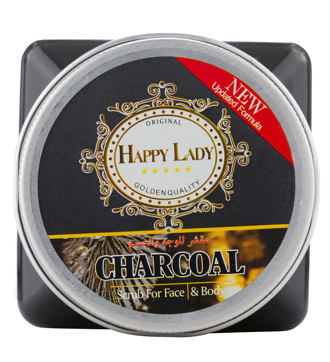 اسکراب شنی صورت و بدن ذغال 300میل