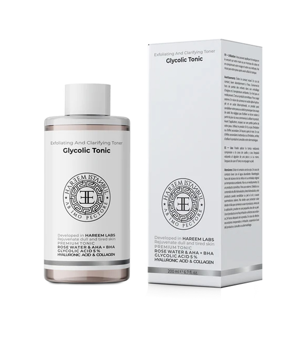 تونر شفاف کننده و لایه بردار حجم 200 میل