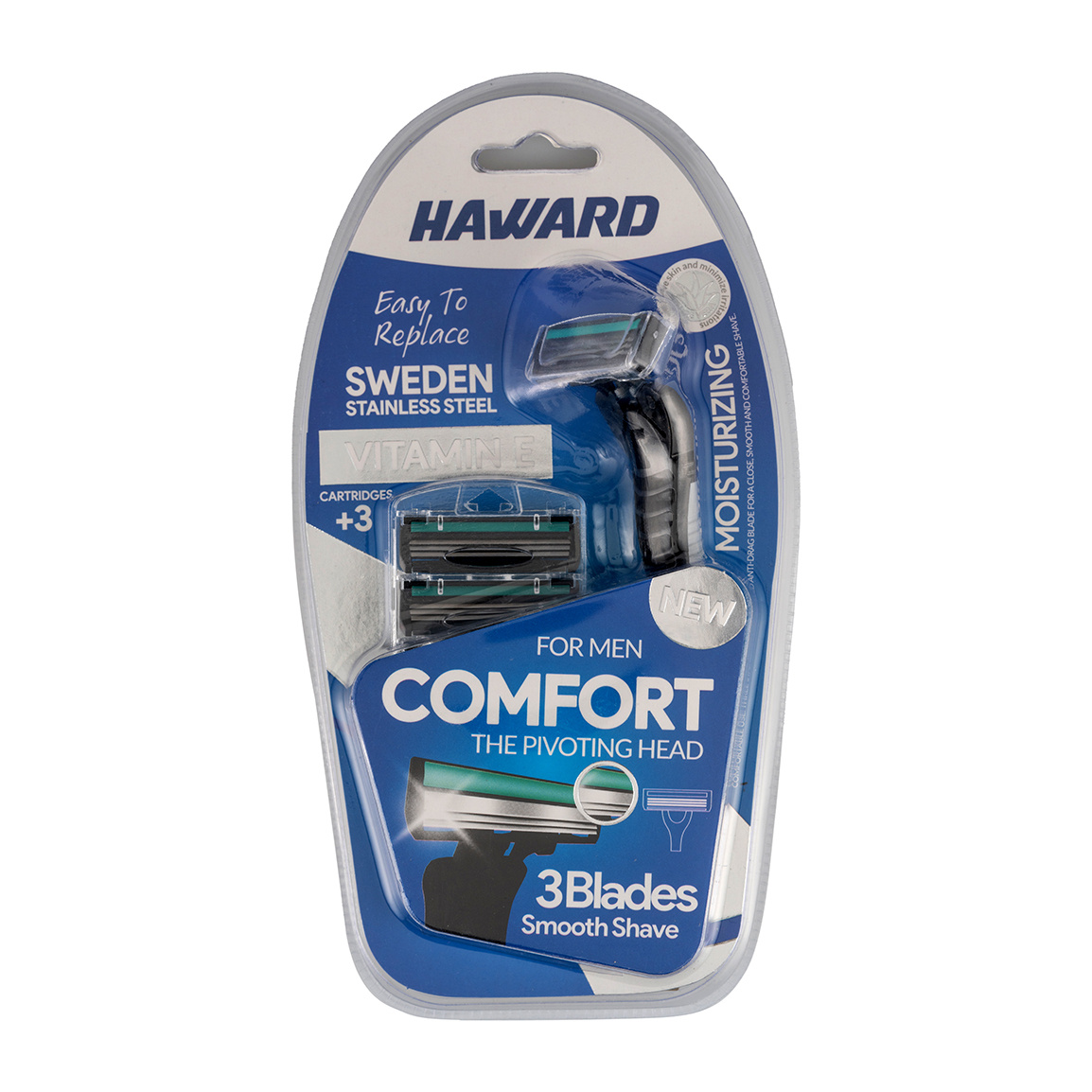 تیغ اصلاح سه لبه مردانه مدل Comfort وزن 100 گرم