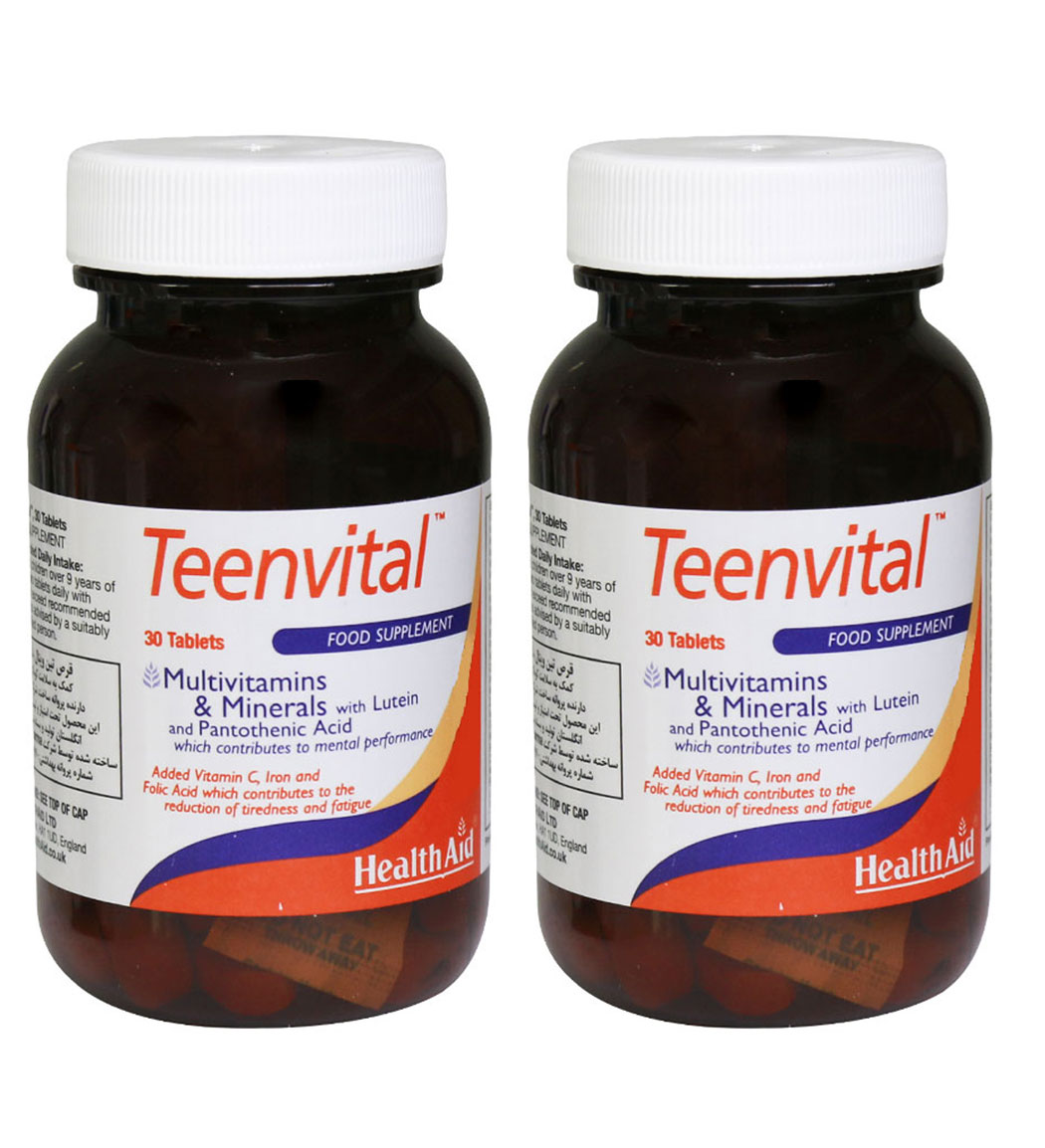 قرص مولتی ویتامین مینرال مدل Teenvital بسته 2 عددی