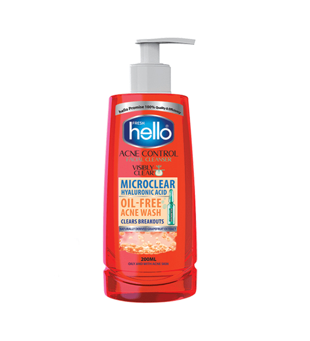 ژل شستشو صورت گریپ فروت مخصوص پوست چرب حجم 200 میل