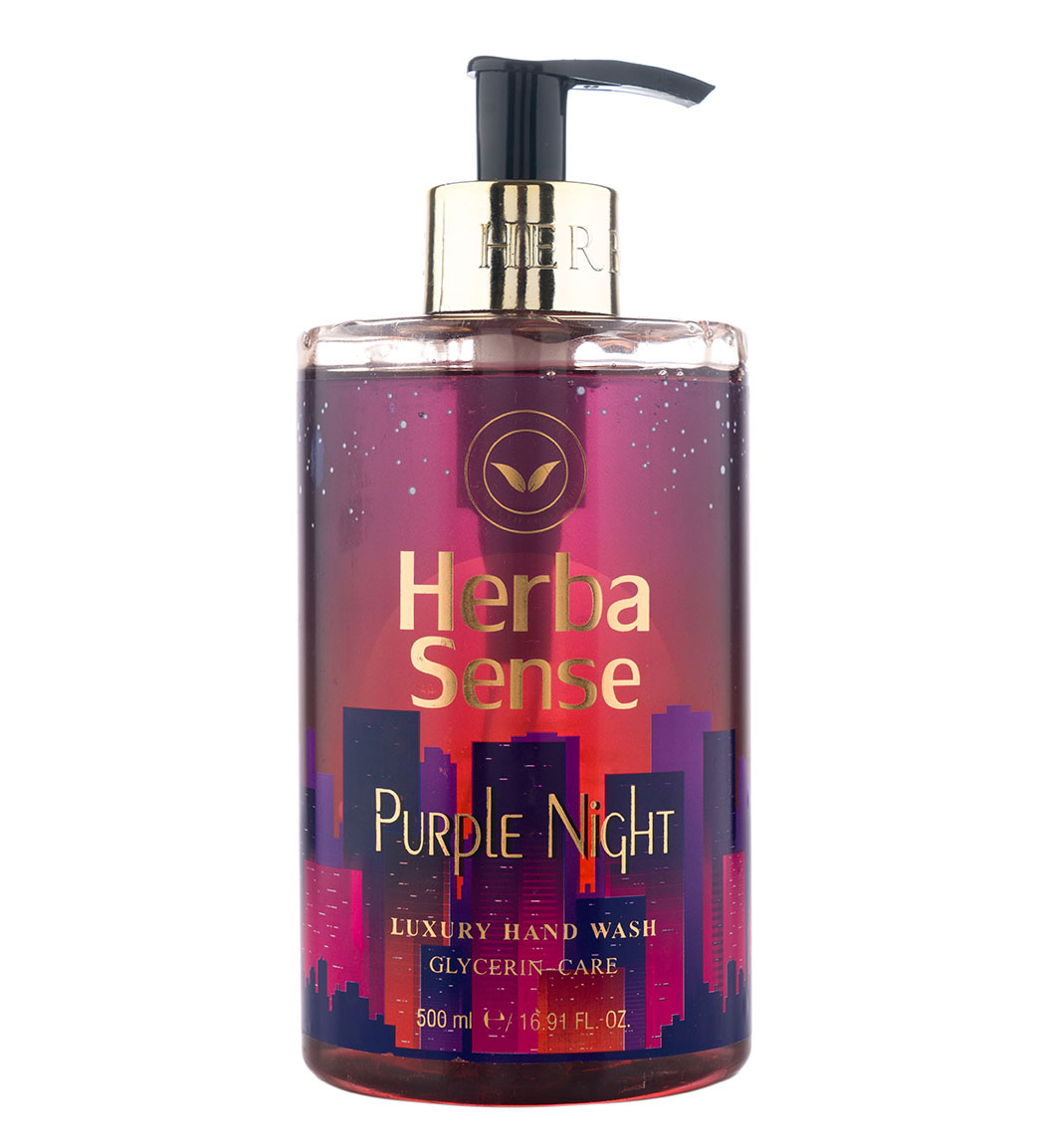 مایع دستشویی آبرسان مرطوب کننده پوست مدل Purple Night حجم 500 میلی لیتر