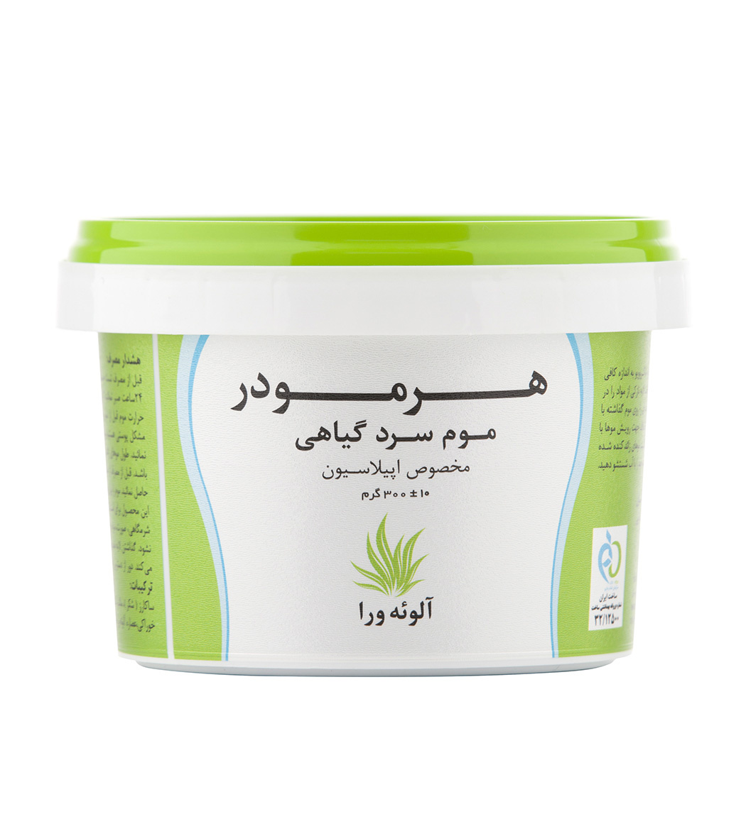 موم سرد حاوی عصاره آلوئه ورا وزن 300گرم