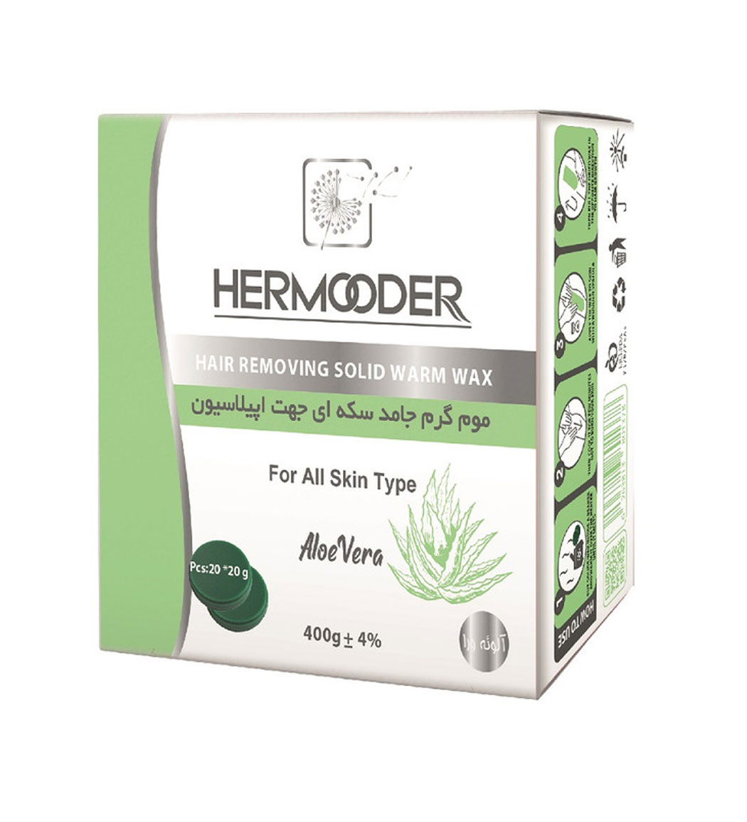 موم گرم مدل سکه ای بسته 20 عددی حجم 400 میلی لیتر