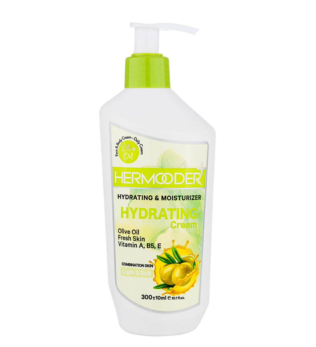 کرم آبرسان روغن زیتون مناسب پوست های مختلط 300میل