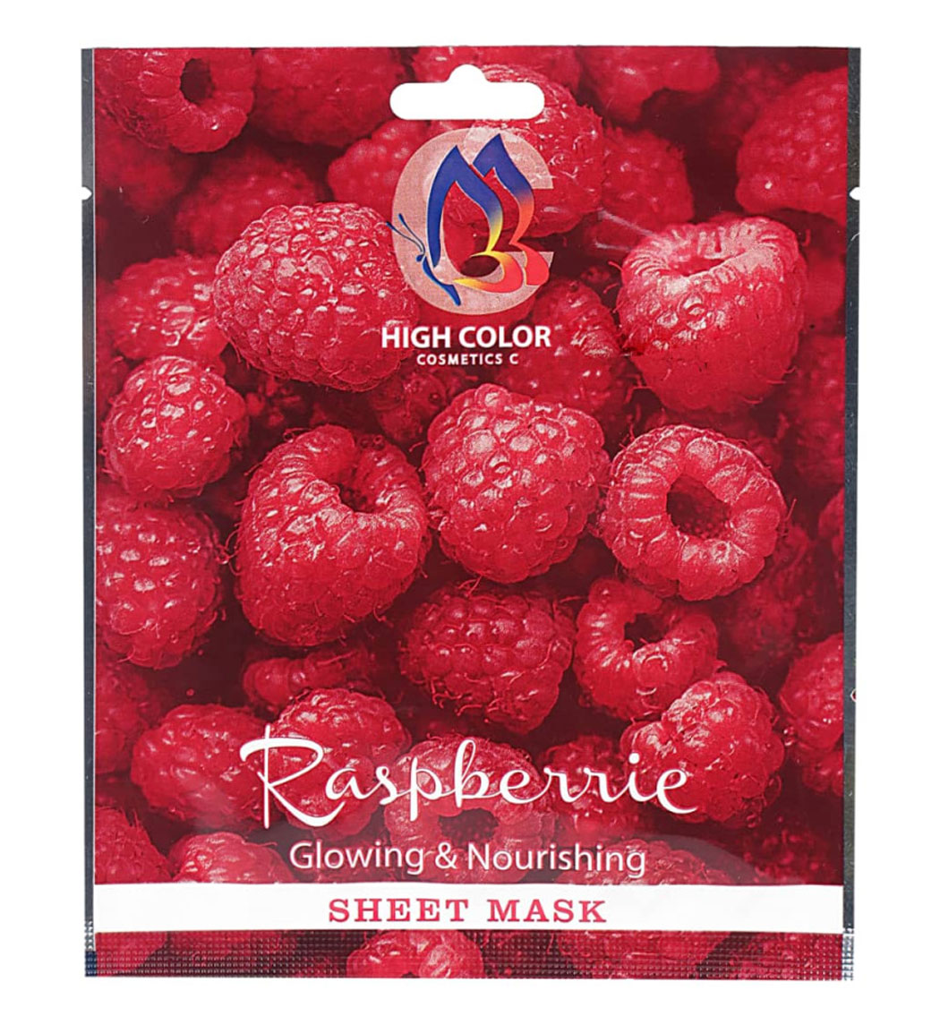 ماسک ورقهای تمشک