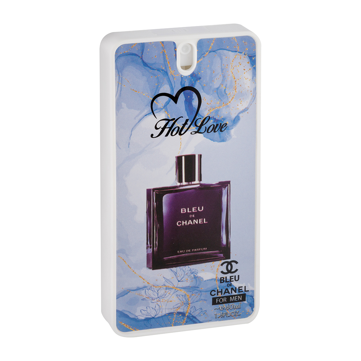 عطر جیبی مردانه مدل بلو شنل حجم 40 میلی لیتر