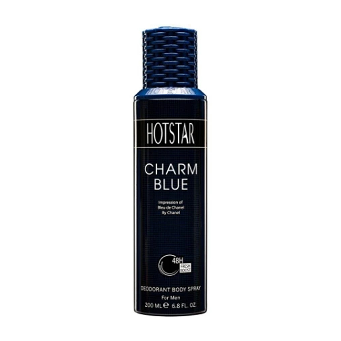 اسپری دئودورانت مردانه مدل Charm Blue حجم 200 میلی لیتر