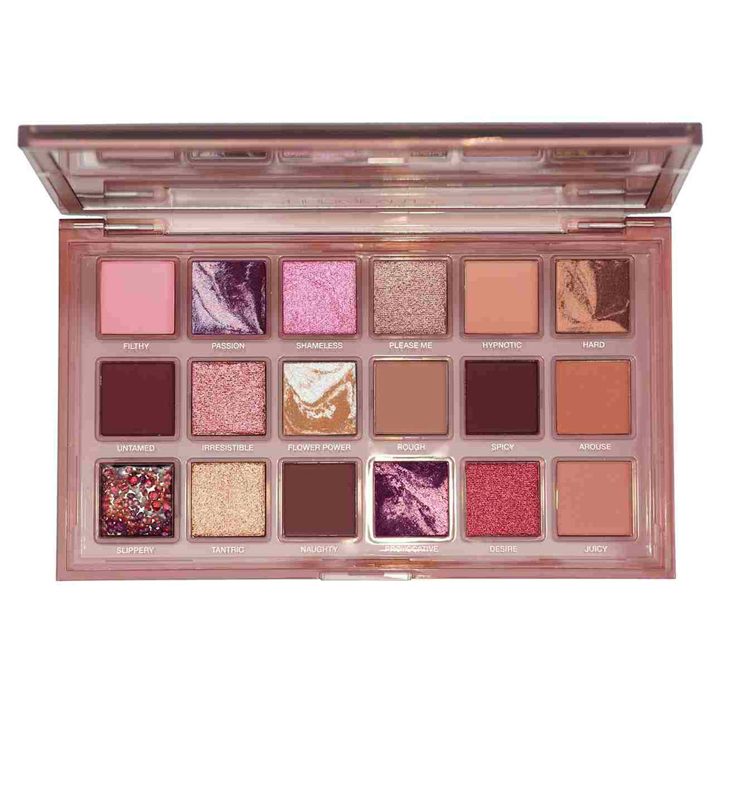 پالت سایه 18 رنگ مدل Naughty