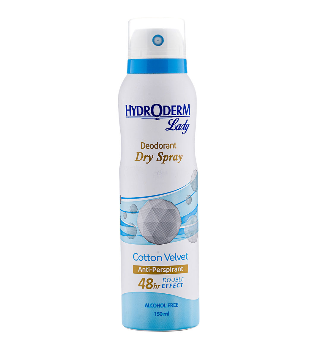 اسپری دئودورانت ضد عرق Lady مناسب پوست خیلی خشک 150میل