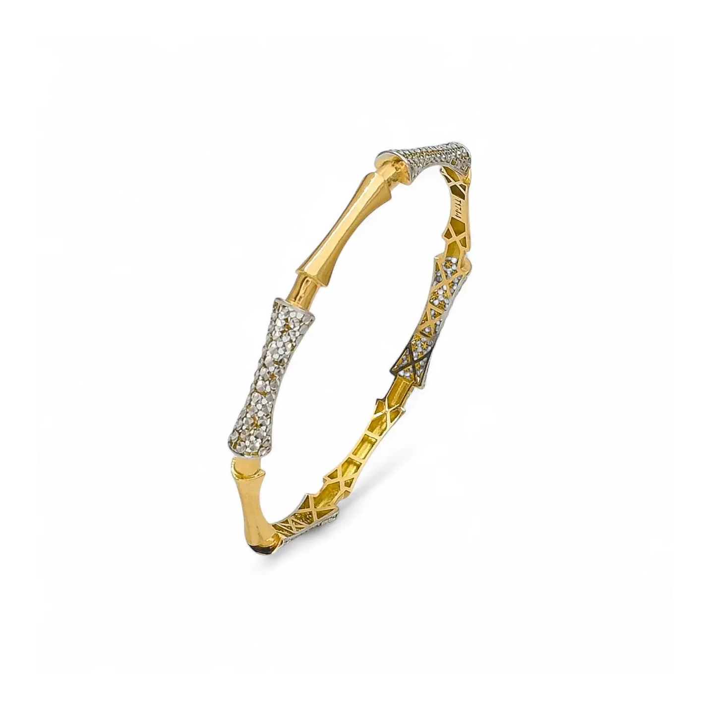 النگو طلا 18 عیار مدل سلین